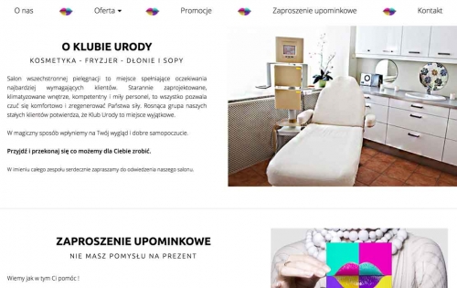 salon urody | Tworzenie stron Warszawa