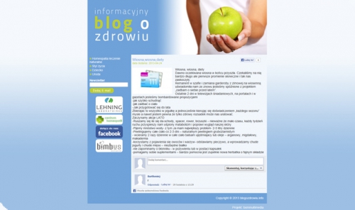 blogozdrowiu.info | Tworzenie stron Warszawa